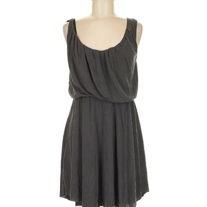 Free People Dark Gray Mini Dress